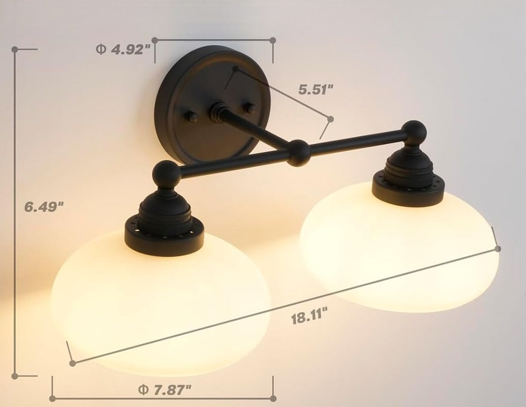 OpalGlow Wall Sconce