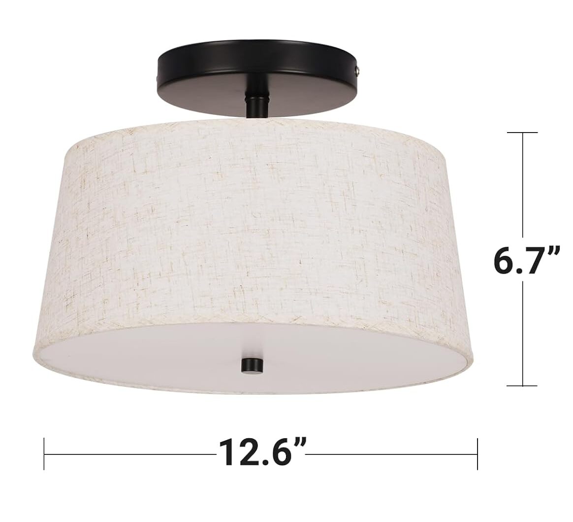 Alabaster Ceiling Light