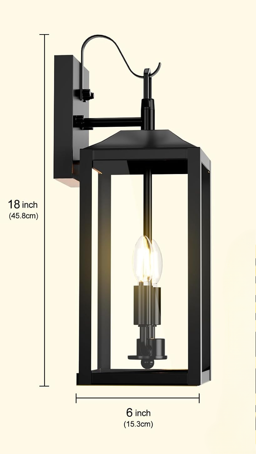 Noir Outdoor Sconce