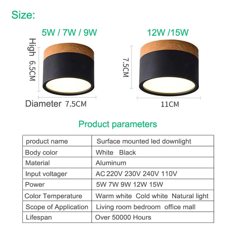 Timberlight Ceiling Light