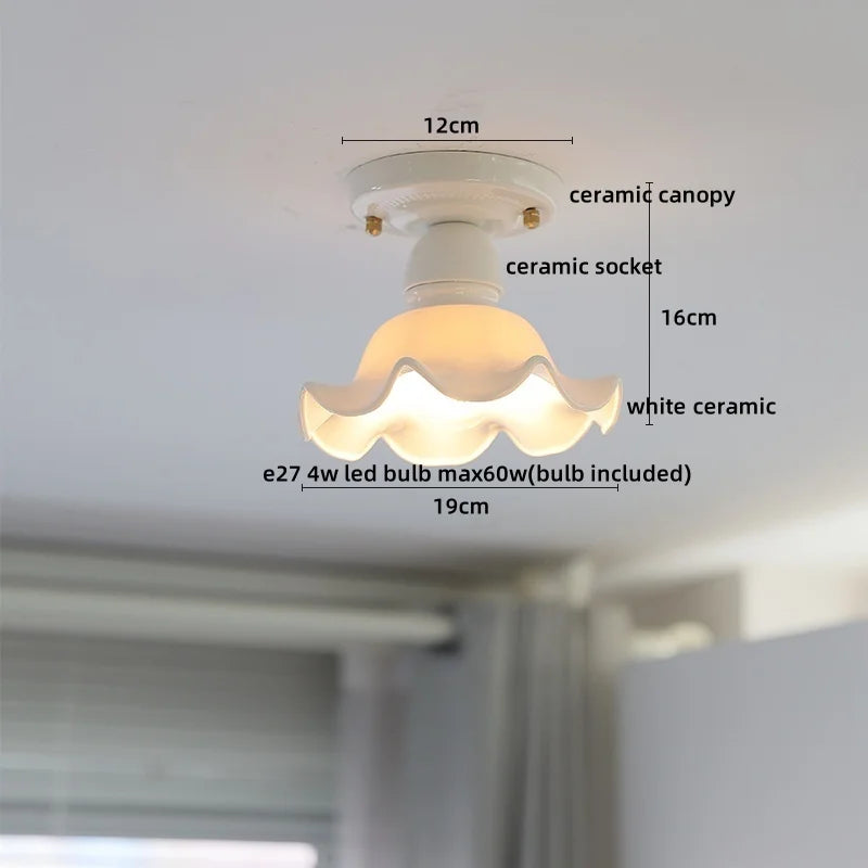 Gilded Luminary Ceiling Light