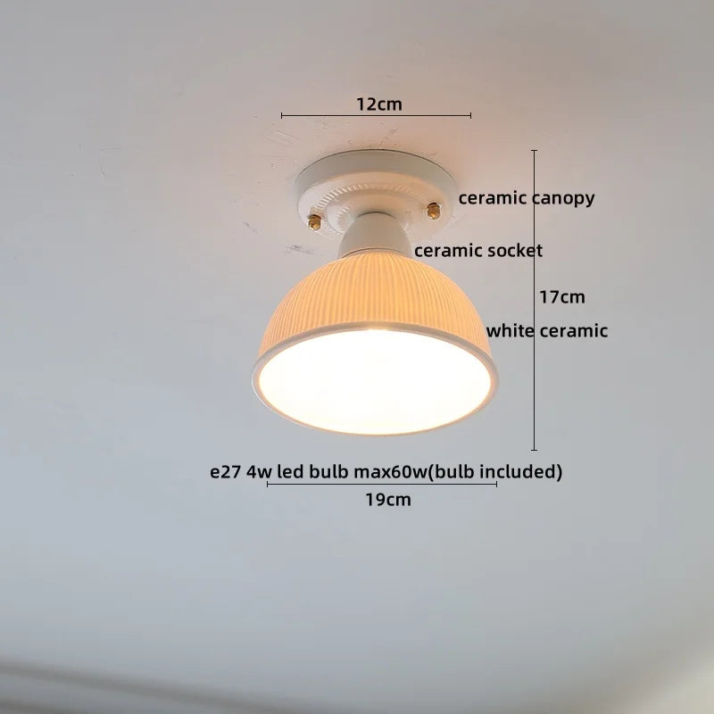 Gilded Luminary Ceiling Light