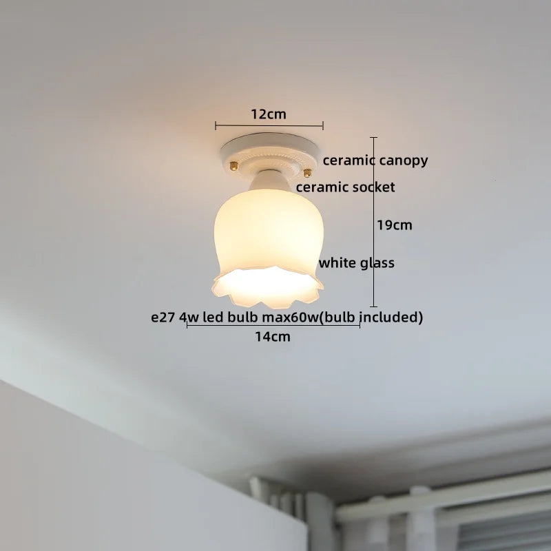 Gilded Luminary Ceiling Light