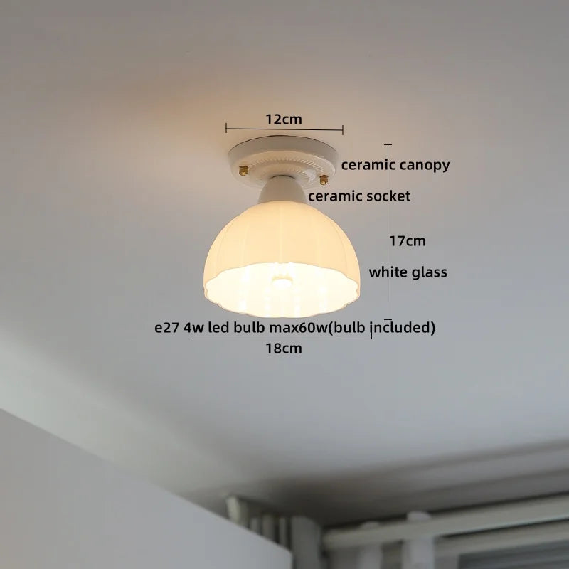Gilded Luminary Ceiling Light