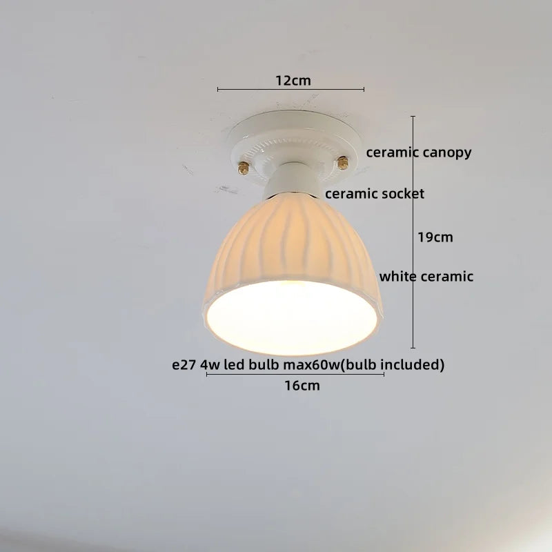 Gilded Luminary Ceiling Light