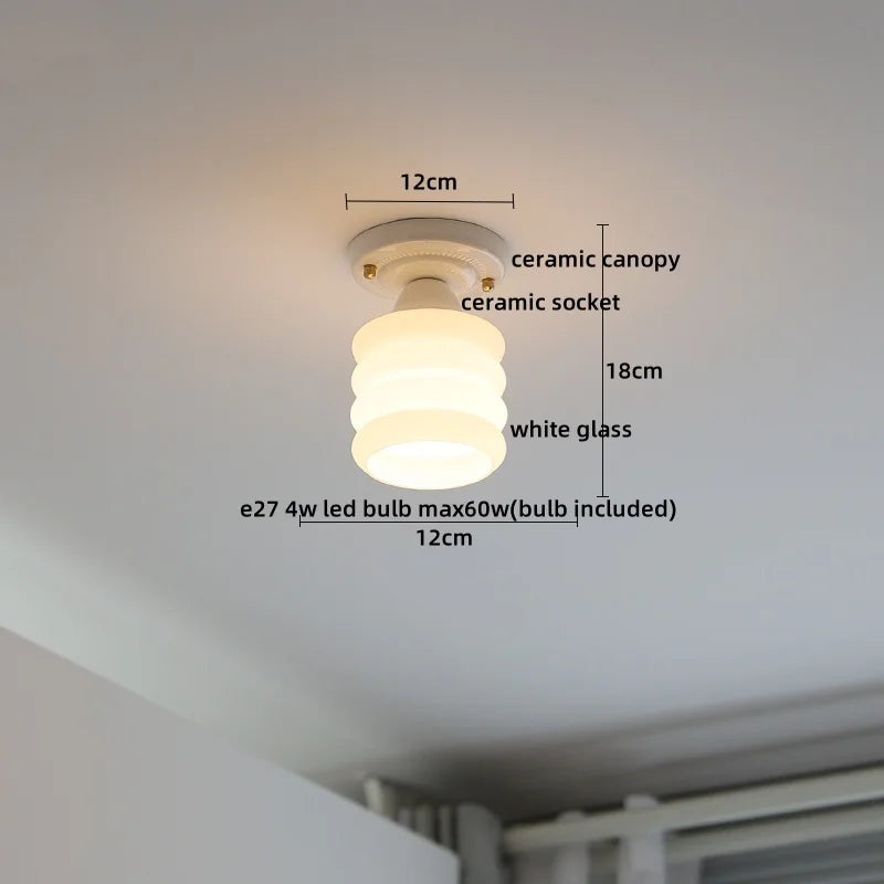 Gilded Luminary Ceiling Light
