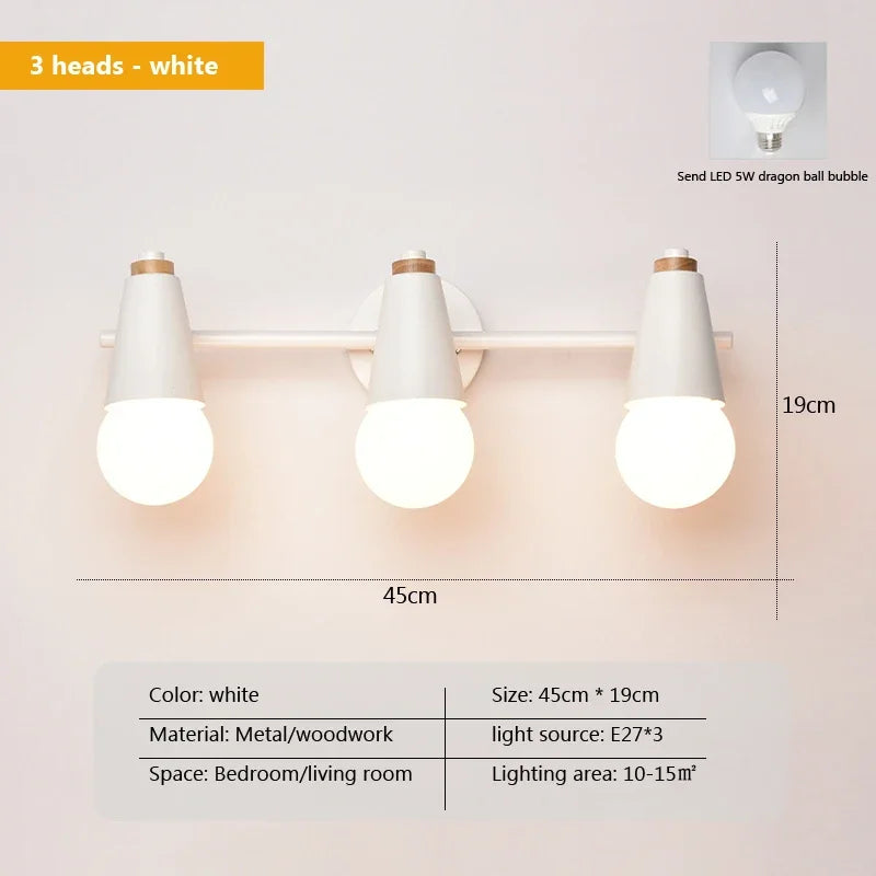 FrostGlow Wall Sconce