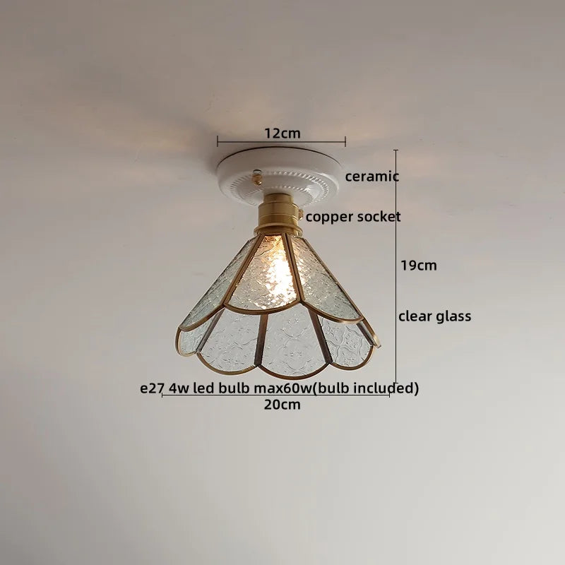 Gilded Luminary Ceiling Light