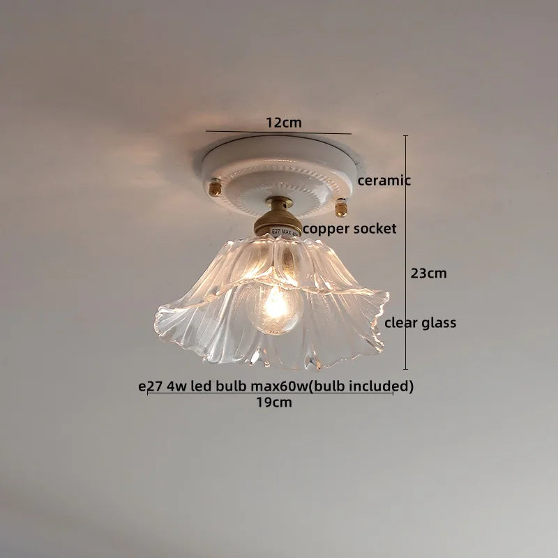 Gilded Luminary Ceiling Light