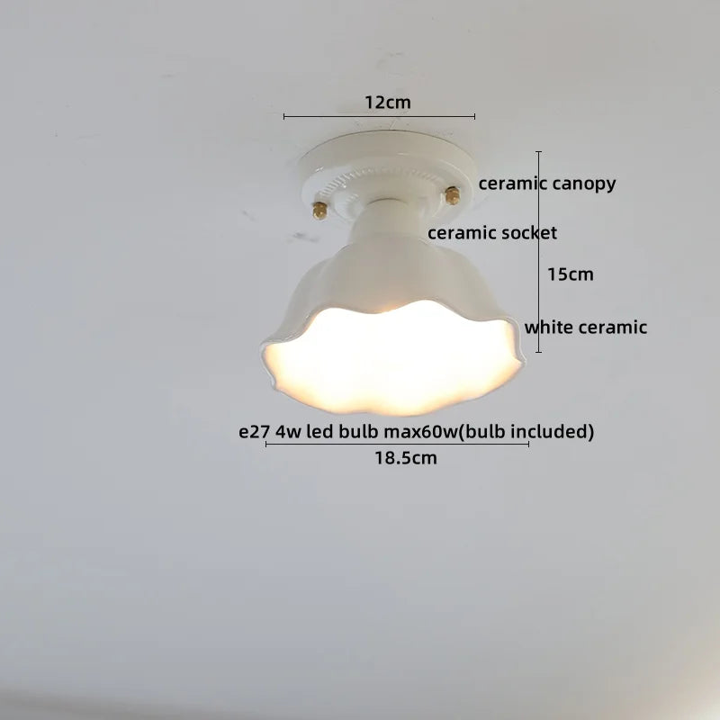 Gilded Luminary Ceiling Light