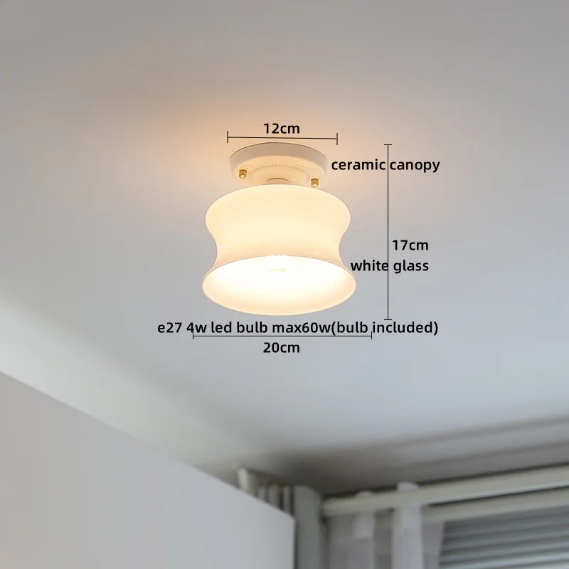 Gilded Luminary Ceiling Light