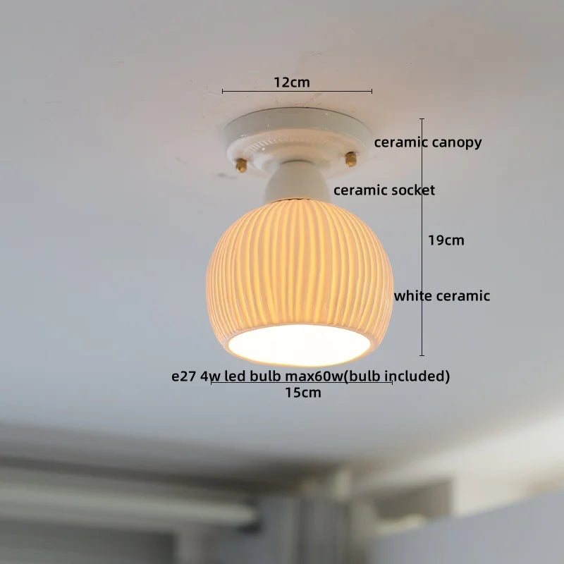 Gilded Luminary Ceiling Light
