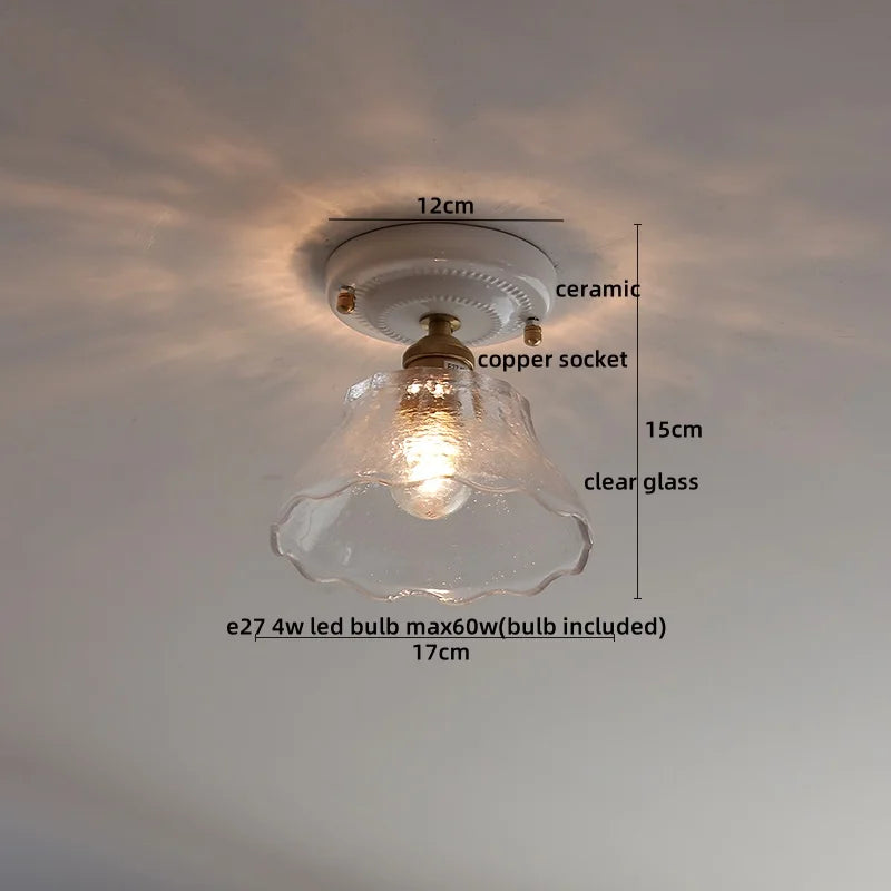 Gilded Luminary Ceiling Light