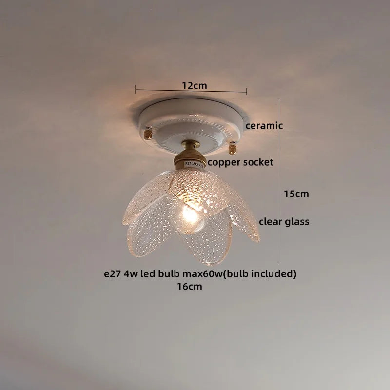 Gilded Luminary Ceiling Light