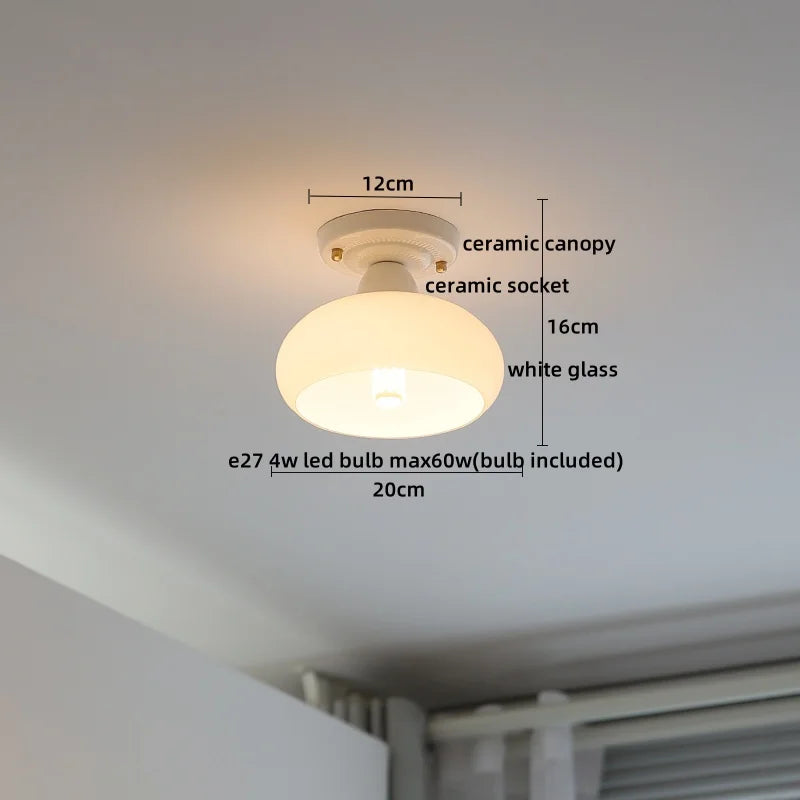 Gilded Luminary Ceiling Light