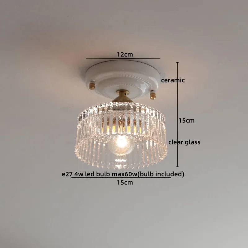 Gilded Luminary Ceiling Light