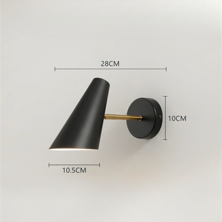 Luminous Cone Wall Sconce