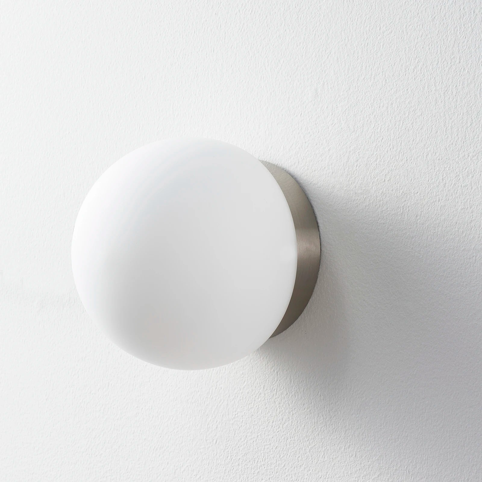 Circular Glass Wall Sconce