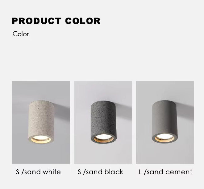 Cylindrical Ceiling Light