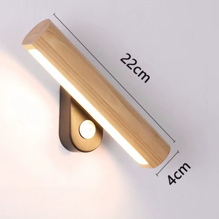 WoodFlare Wall Sconce