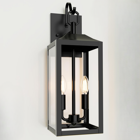 Noir Outdoor Sconce