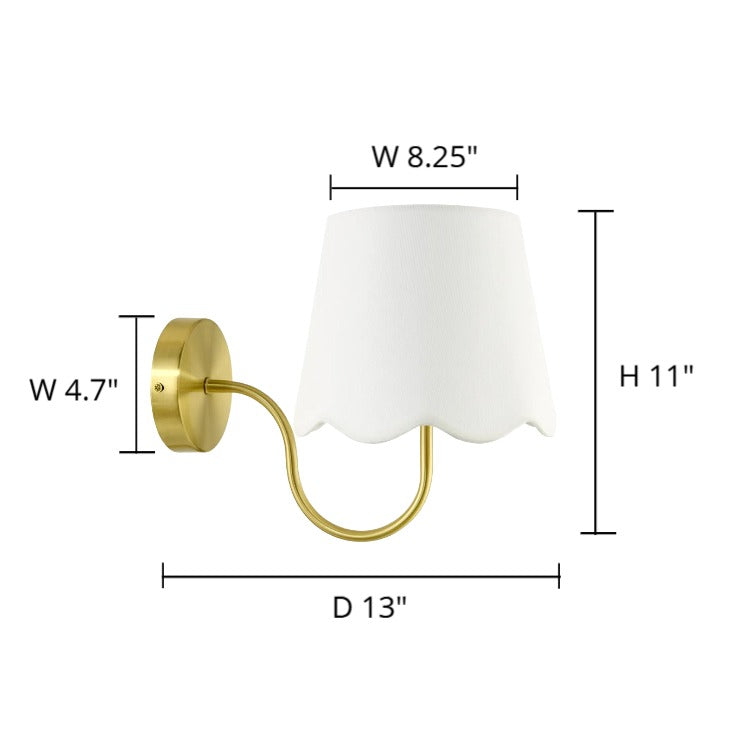 WhiteWave Wall Sconce