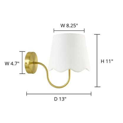 WhiteWave Wall Sconce