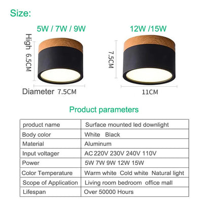 Timberlight Ceiling Light
