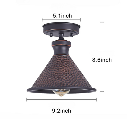 IronBronze Ceiling Light
