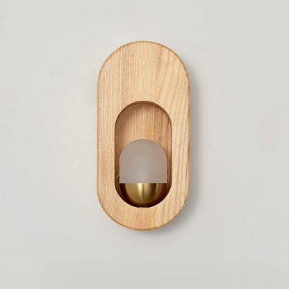 LuminaWood Wall Sconce