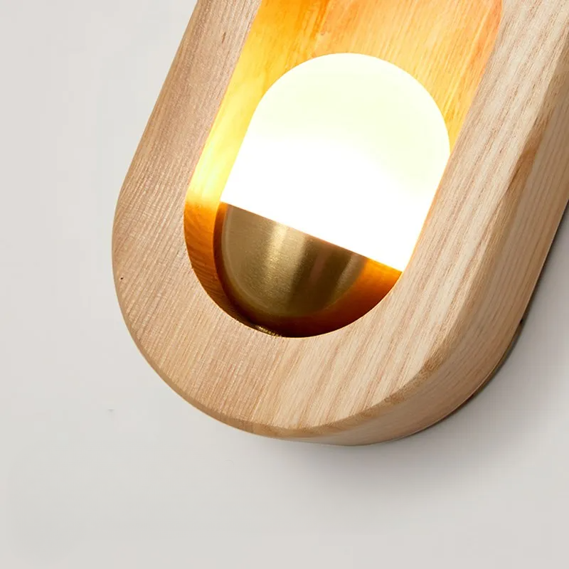 LuminaWood Wall Sconce