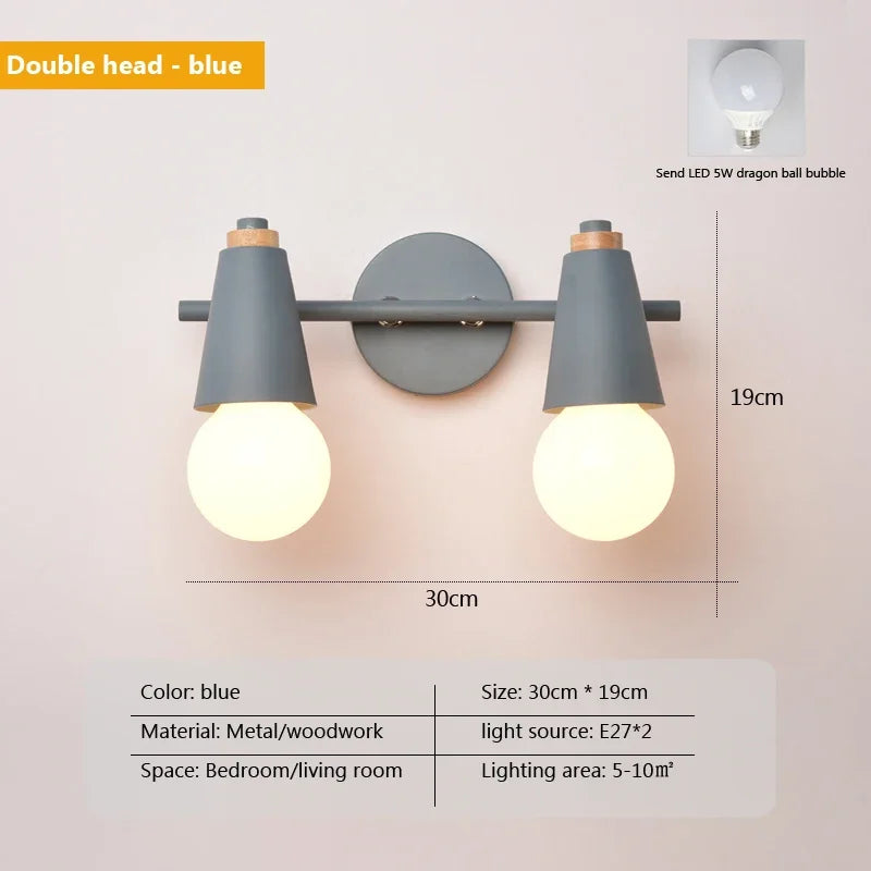 FrostGlow Wall Sconce