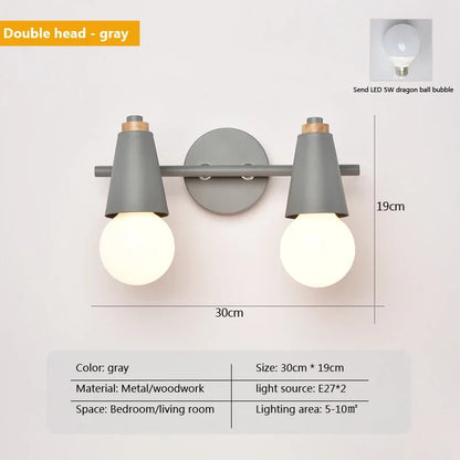 FrostGlow Wall Sconce