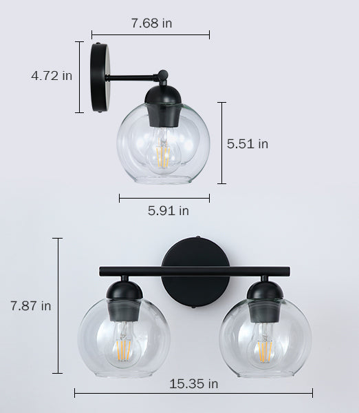 AquaSphere Wall Sconce