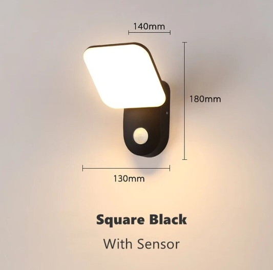 Simple Sensor Outdoor Sconce