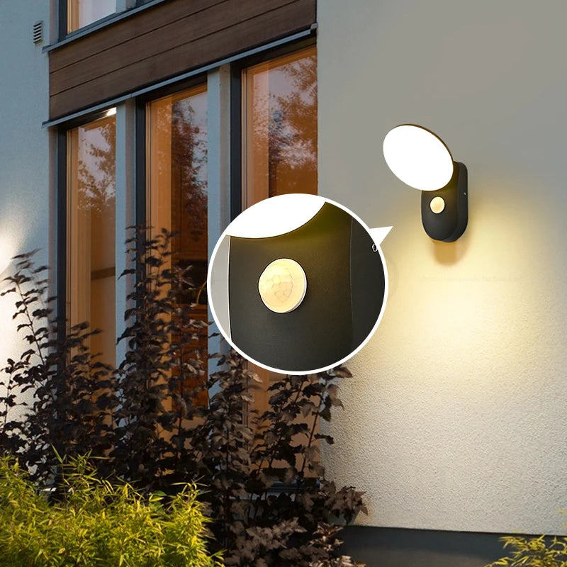 Simple Sensor Outdoor Sconce