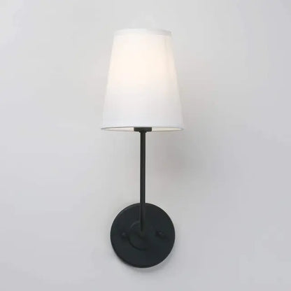 Linen Shade Classic Wall Sconce